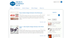 Desktop Screenshot of designschoolshub.com